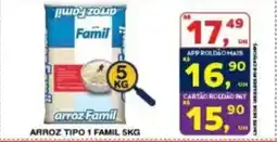 Roldão Arroz tipo 1 famil oferta