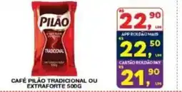 Roldão Café pilão tradicional ou extraforte oferta