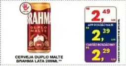 Roldão Cerveja duplo malte brahma lata oferta