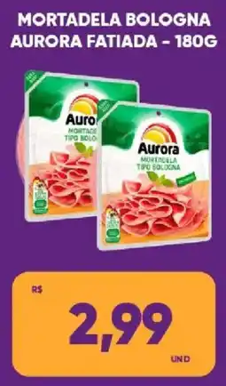 Tatico Mortadela bologna aurora fatiada oferta