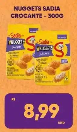 Tatico Nuggets sadia crocante oferta
