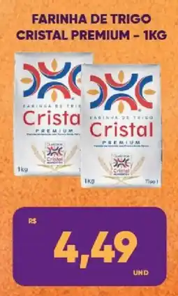 Tatico Farinha de trigo cristal premium oferta