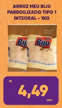 Tatico Arroz meu biju parboilizado tipo 1 integral oferta