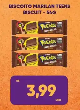 Tatico Biscoito marilan teens oferta