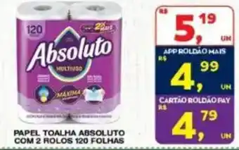 Papel toalha absoluto