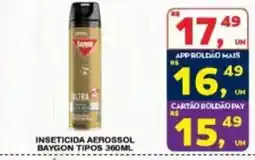 Roldão Inseticida aerossol baygon tipos oferta