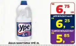 Roldão Água sanitária ypê oferta