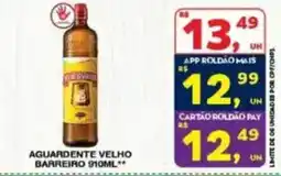 Roldão Aguardente velho barreiro oferta