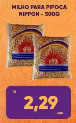 Tatico milho para pipoca nippon oferta