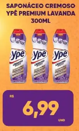 Tatico Saponáceo cremoso ypê premium lavanda oferta