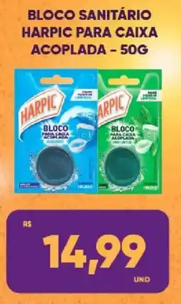 Tatico Bloco sanitário harpic para caixa acoplada oferta