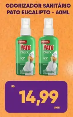 Tatico Odorizador sanitário pato eucalipto oferta