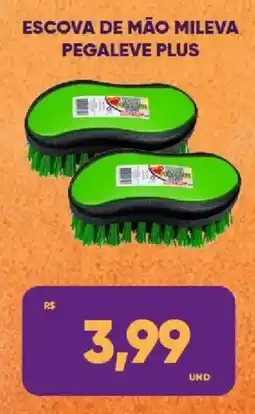 Tatico escova de mão mileva pegaleve plus oferta