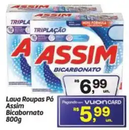 Fort Atacadista Lava Roupas Pó Assim Bicarbonato oferta