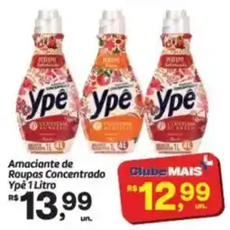 Fort Atacadista Amaciante de Roupas Concentrado Ype 1 Litro oferta