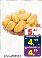 Roldão Mais - batata lavada oferta