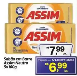 Fort Atacadista Sabão em barra assim neutro oferta