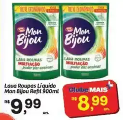 Fort Atacadista Lava Roupas Líquido Mon Bijou Refil oferta