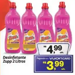 Fort Atacadista Desinfetante Zupp 2 Litros oferta