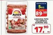 Roldão Aurora - linguiça tipo calabresa oferta