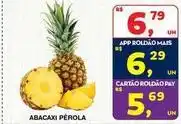 Roldão Pérola - abacaxi pérola oferta