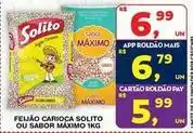 Roldão Solito - feijão carioca ou sabor máximo oferta