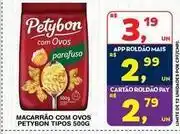 Roldão Petybon - macarrão com ovos oferta