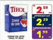 Roldão Tirol - creme de leite oferta