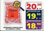 Roldão De marchi - morango congelado oferta