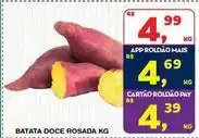 Roldão Batata doce rosada oferta