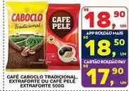 Roldão Caboclo - café tradicional, extraforte ou café oferta