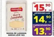 Roldão Massa leve - massa de lasanha oferta