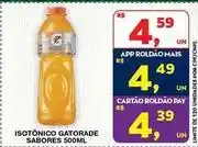Roldão Gatorade - isotonico oferta