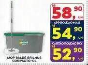 Roldão Brilhus - mop balde compacto 10l oferta