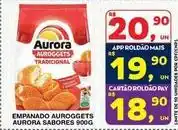 Roldão Aurora - empanado auroggets oferta