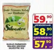 Roldão Silvestre - queijo parmesao ralado oferta