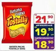 Roldão Tostally - batata palha oferta