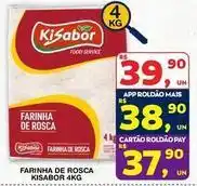 Roldão Kisabor - farinha de rosca oferta