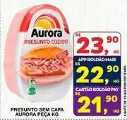 Roldão Aurora - presunto sem capa peça oferta