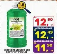 Roldão Soft - sabonete líquido oferta