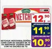 Roldão Original - ketchup, mostarda cepêra oferta
