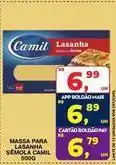 Camil - massa para lasanha sêmola
