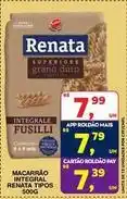 Roldão Renata - macarrão integral oferta