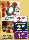 Roldão Quero - molho de tomate oferta