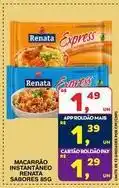 Roldão Renata - macarrão instantâneo sabores oferta