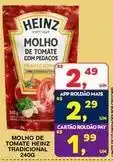Roldão Heinz - molho de tomate tradicional oferta