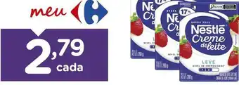 Carrefour Nestlé - creme de leite oferta