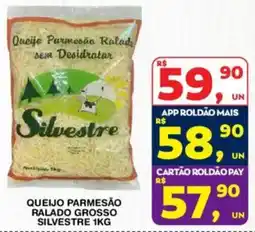 Roldão Queijo Parmesão Ralado Silvestre oferta