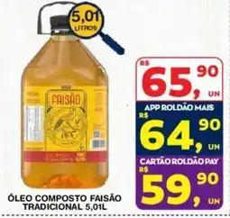 Roldão óleo composto faisão tradicional oferta