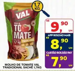 Roldão molho de tomate val tradicional oferta
